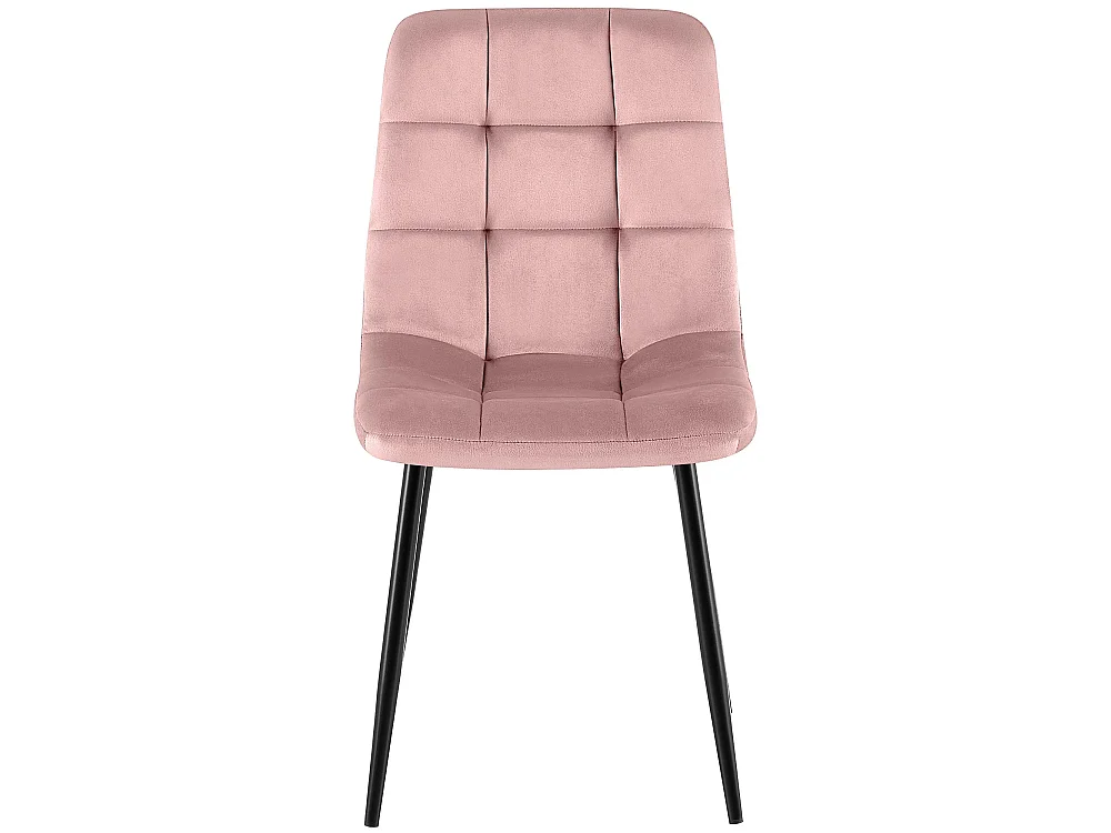 Esszimmerstuhl - Samt - pink - Antibes