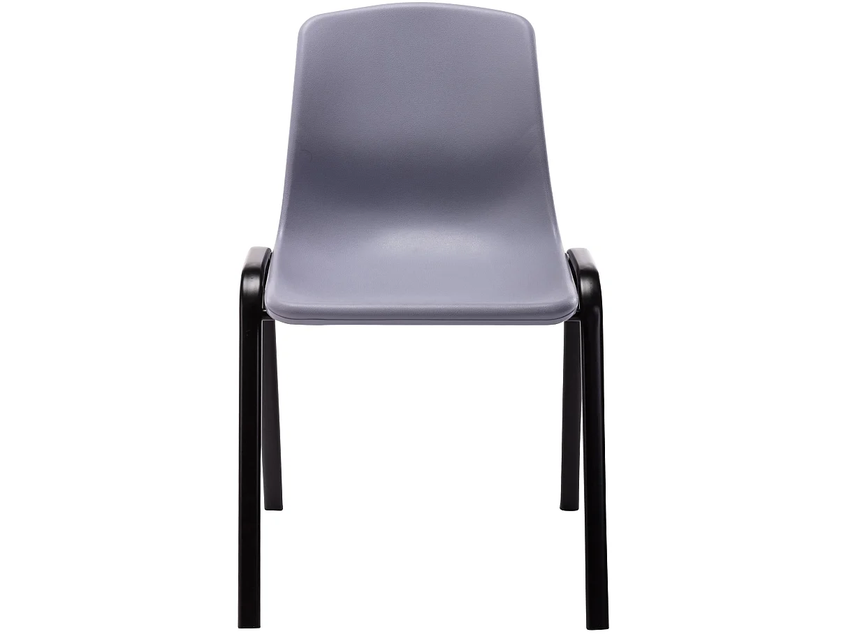 Chaise de conférence - Plastique & Antique clair - Gris - Nowra