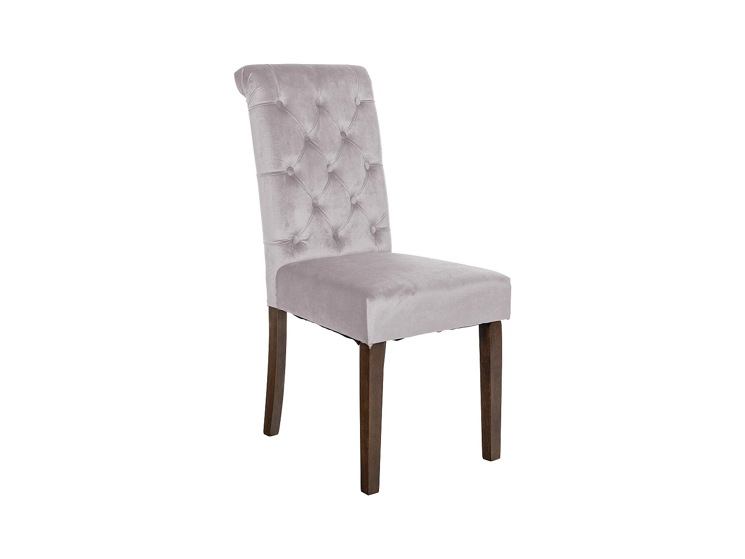 chaise salle à manger - Velours - Gris - Lisburn
