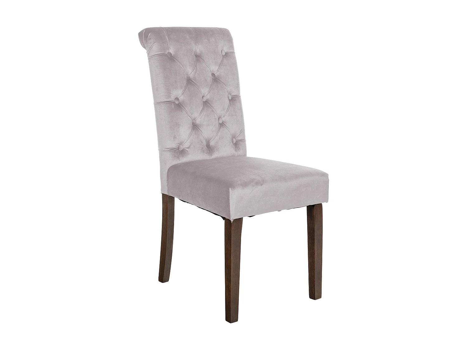 chaise salle à manger - Velours - Gris - Lisburn