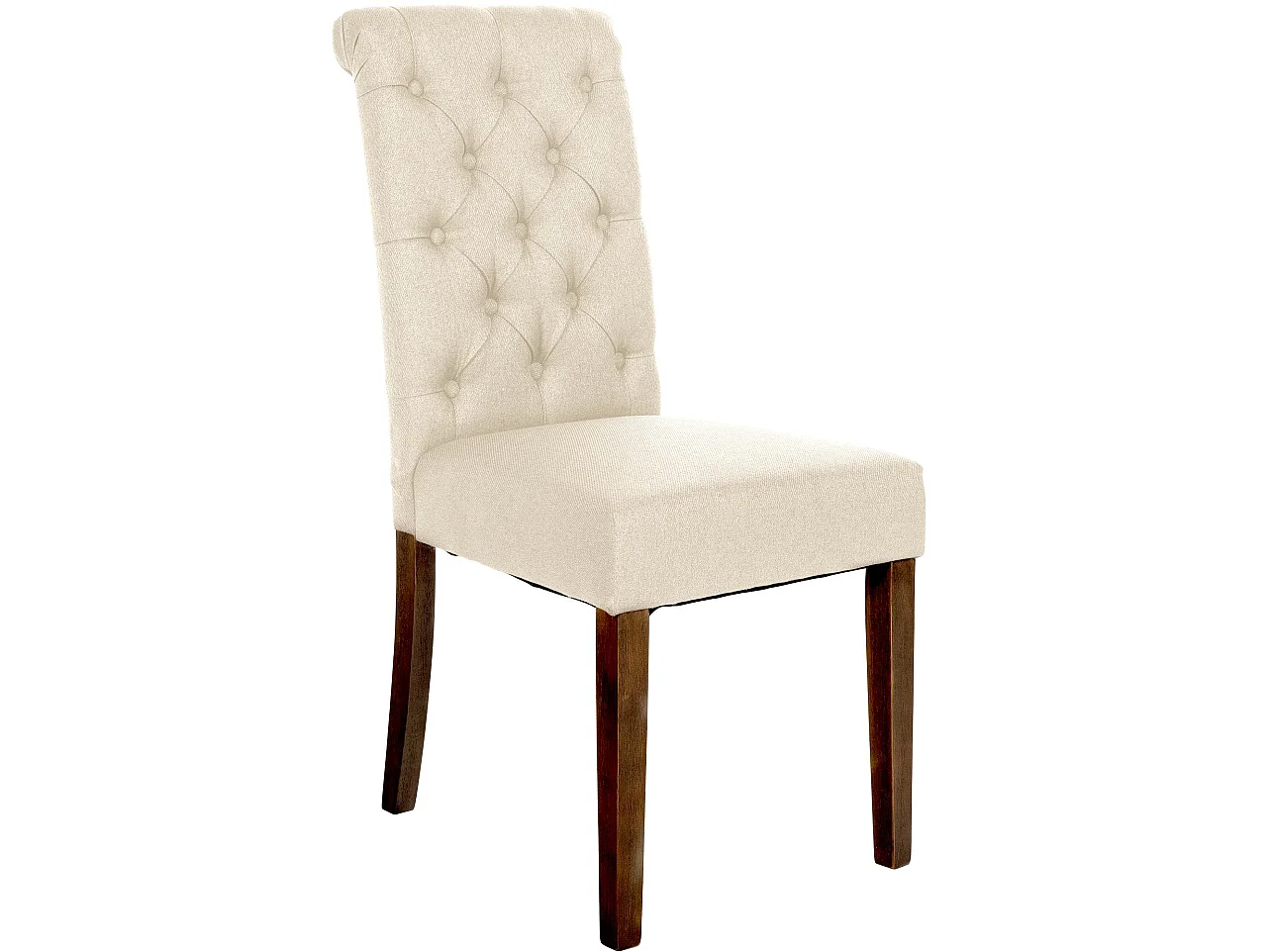 Esszimmerstuhl - Stoff - creme - Lisburn