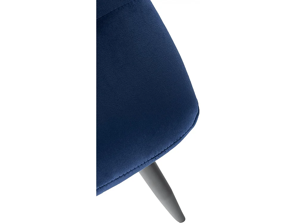 chaise salle à manger - Velours - Bleu - Tilde