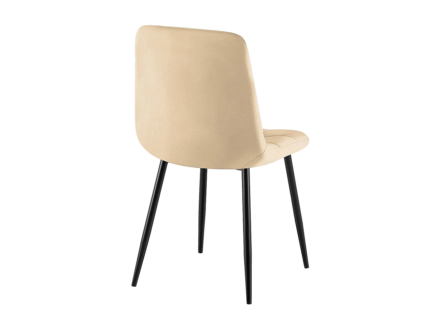 chaise salle à manger - Velours - Crème - Antibes