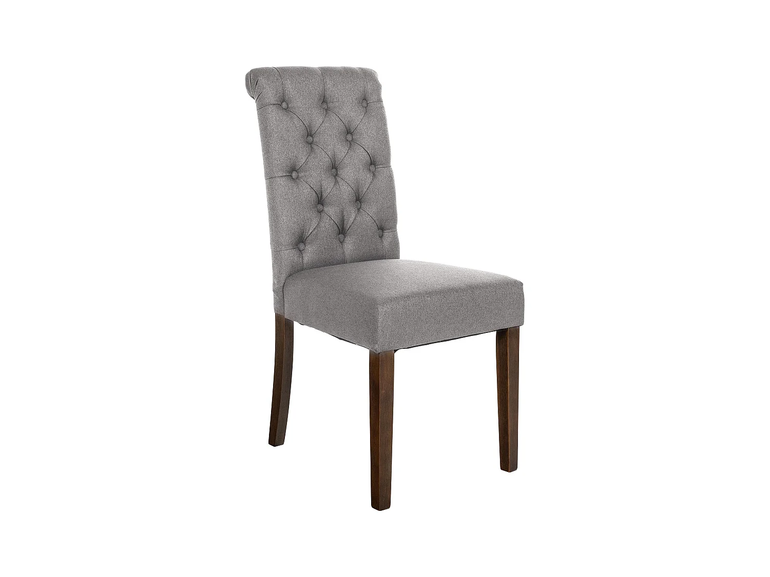 chaise salle à manger - Tissu - Gris - Lisburn