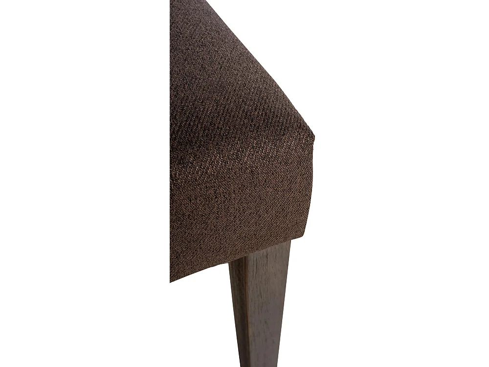 Eetkamerstoelen - Stof - bruin - Lisburn