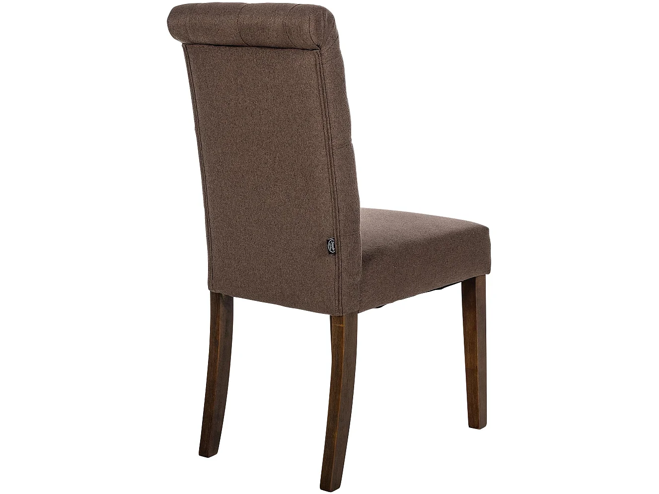 chaise salle à manger - Tissu - Marron - Lisburn