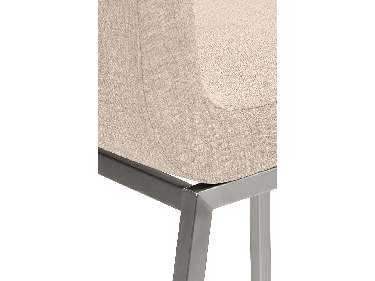 chaise salle à manger - Tissu - Crème - Colmar