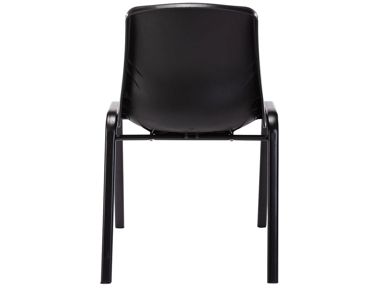 Chaise de conférence - Plastique & Antique clair - Noir - Nowra
