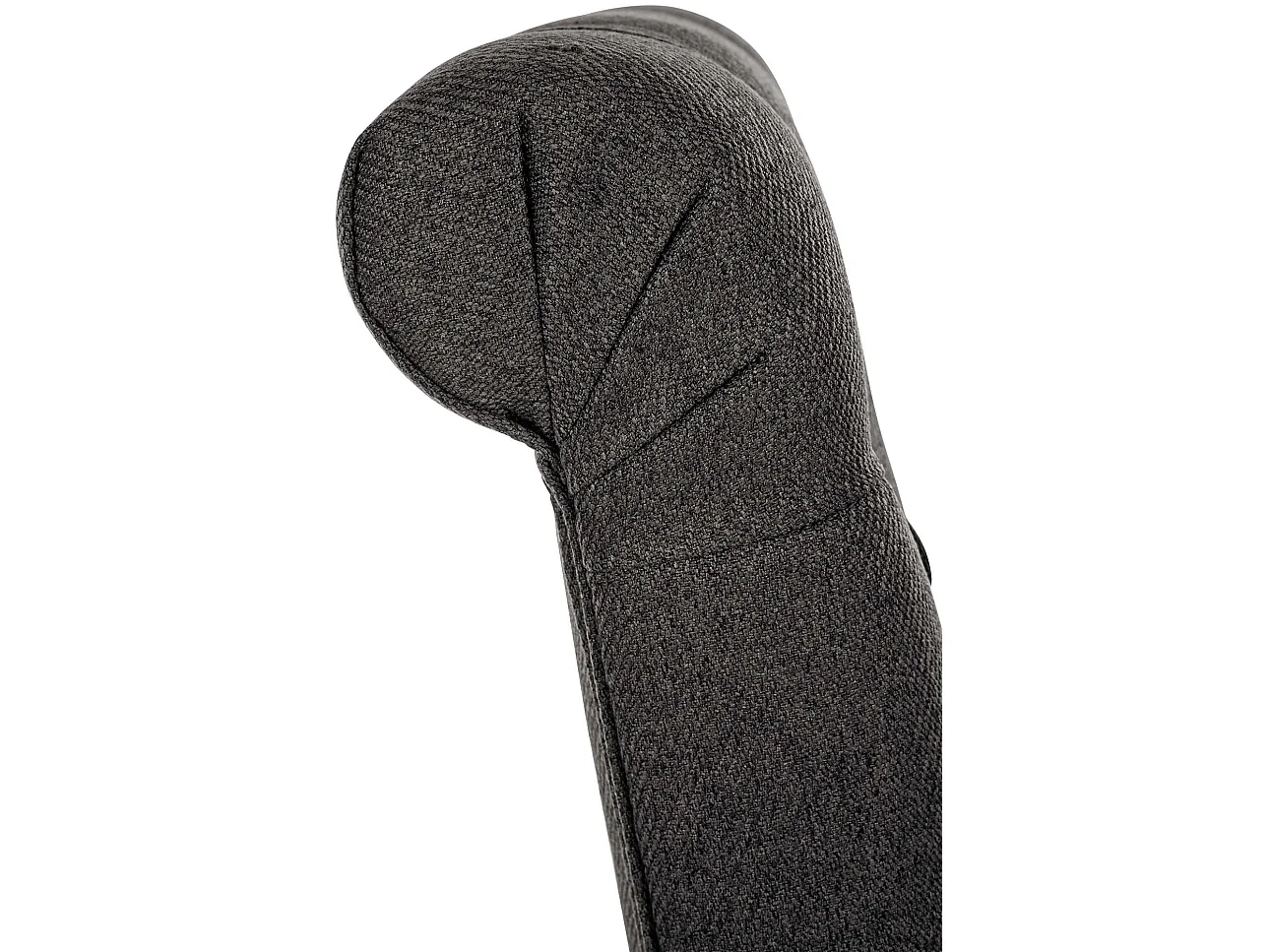 chaise salle à manger - Tissu - Gris foncé - Lisburn