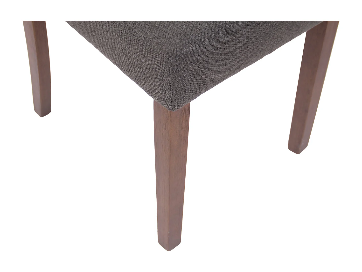 chaise salle à manger - Tissu - Gris foncé - Lisburn