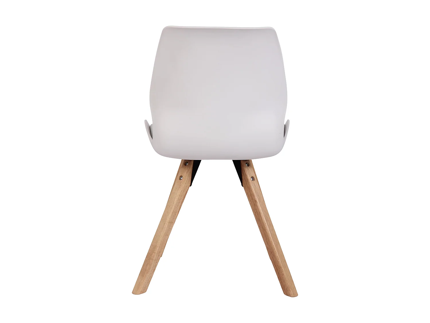 chaise salle à manger - Plastique - Blanc - Luna