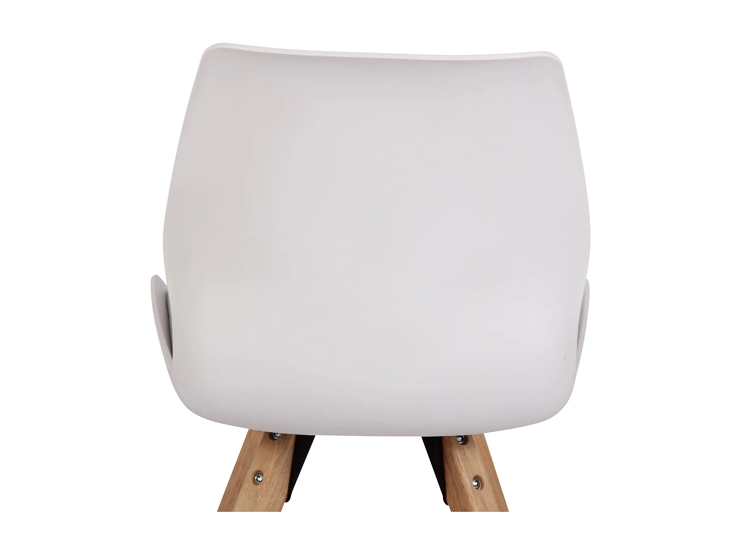 chaise salle à manger - Plastique - Blanc - Luna