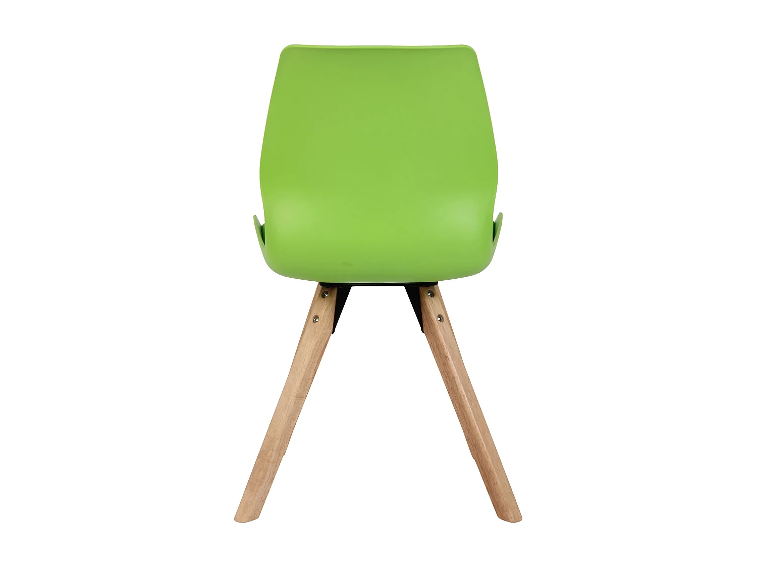 Eetkamerstoelen - Kunststof - groen - Luna