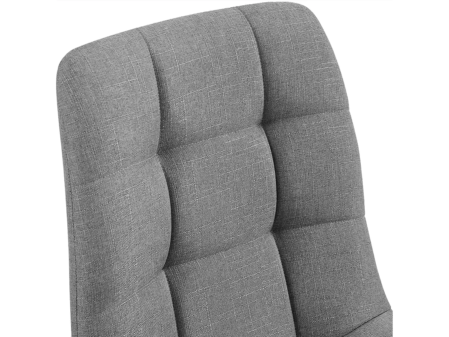 chaise salle à manger - Tissu - Gris - Tilde