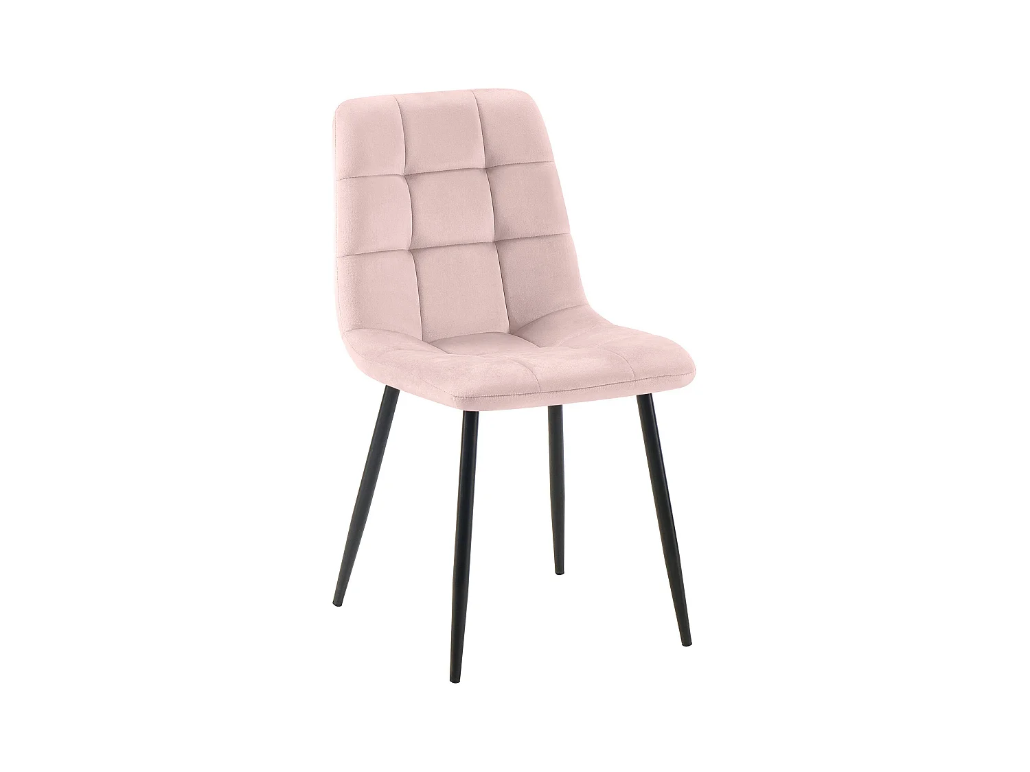 chaise salle à manger - Velours - Rose - Tilde