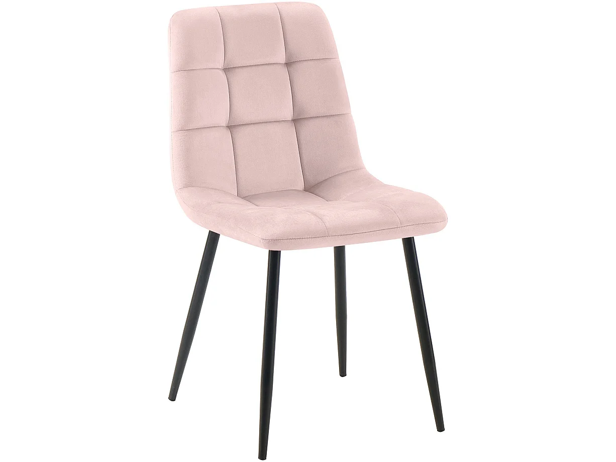 chaise salle à manger - Velours - Rose - Tilde