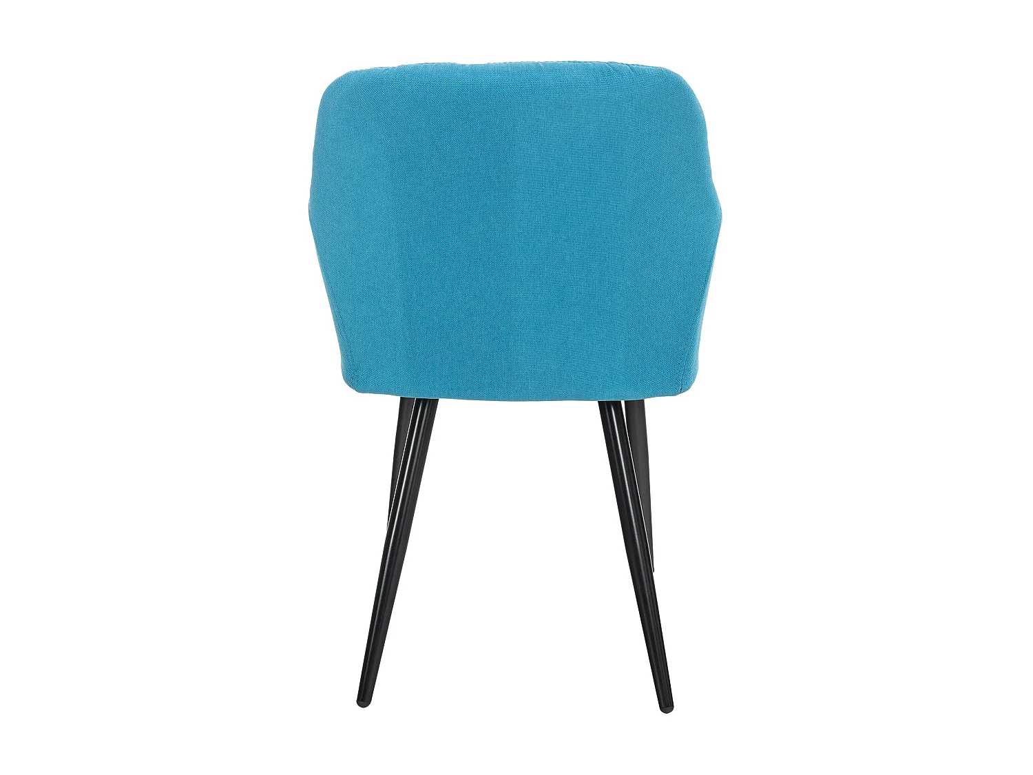 Chaise gondole - Tissu & Métal - Turquoise - Shila