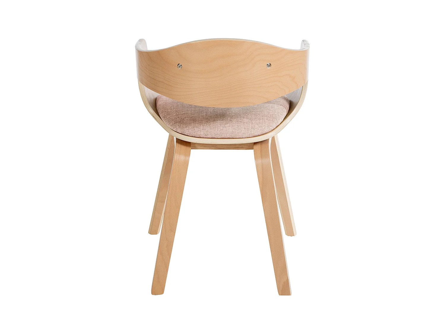 Set van 2  Stoel met armleuningen - Stof - natura/creme - Kingston