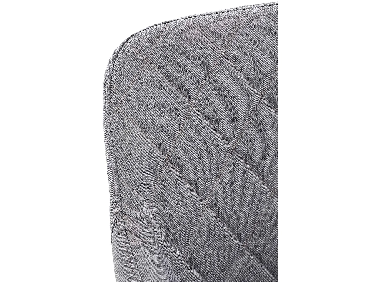 chaises avec accoudoirs - Tissu - Gris - Shila