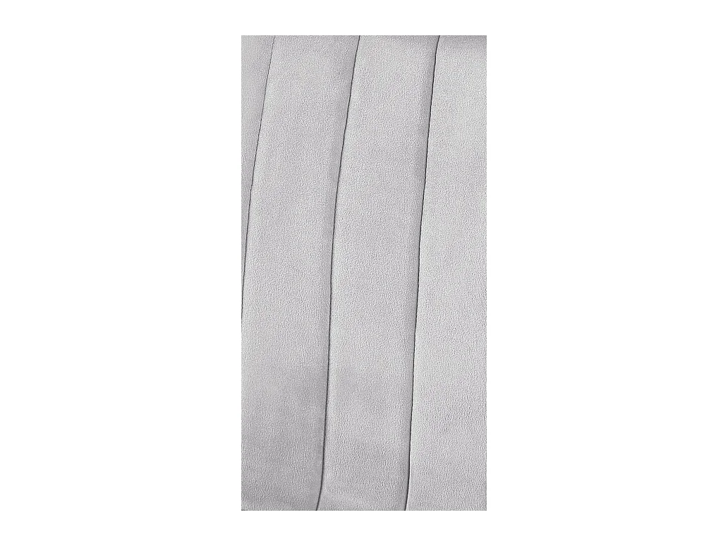 Lot de 4  chaise salle à manger - Velours - Gris - Dijon