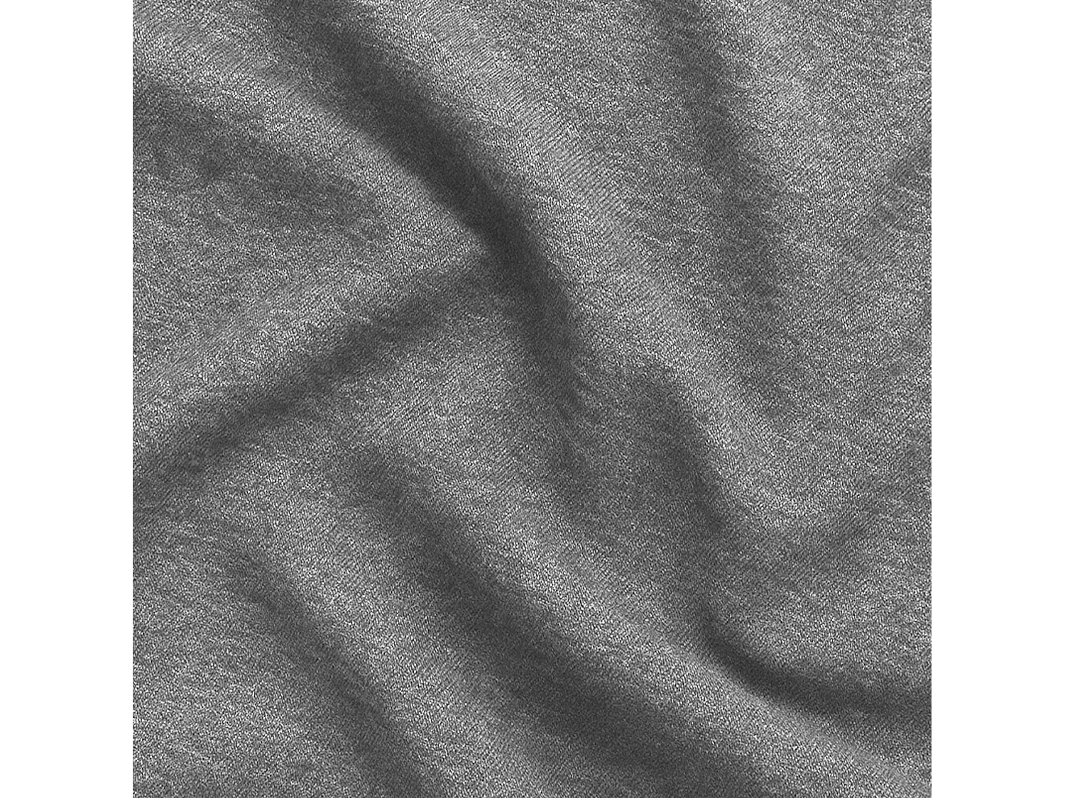 chaise salle à manger - Tissu - Gris - Luna