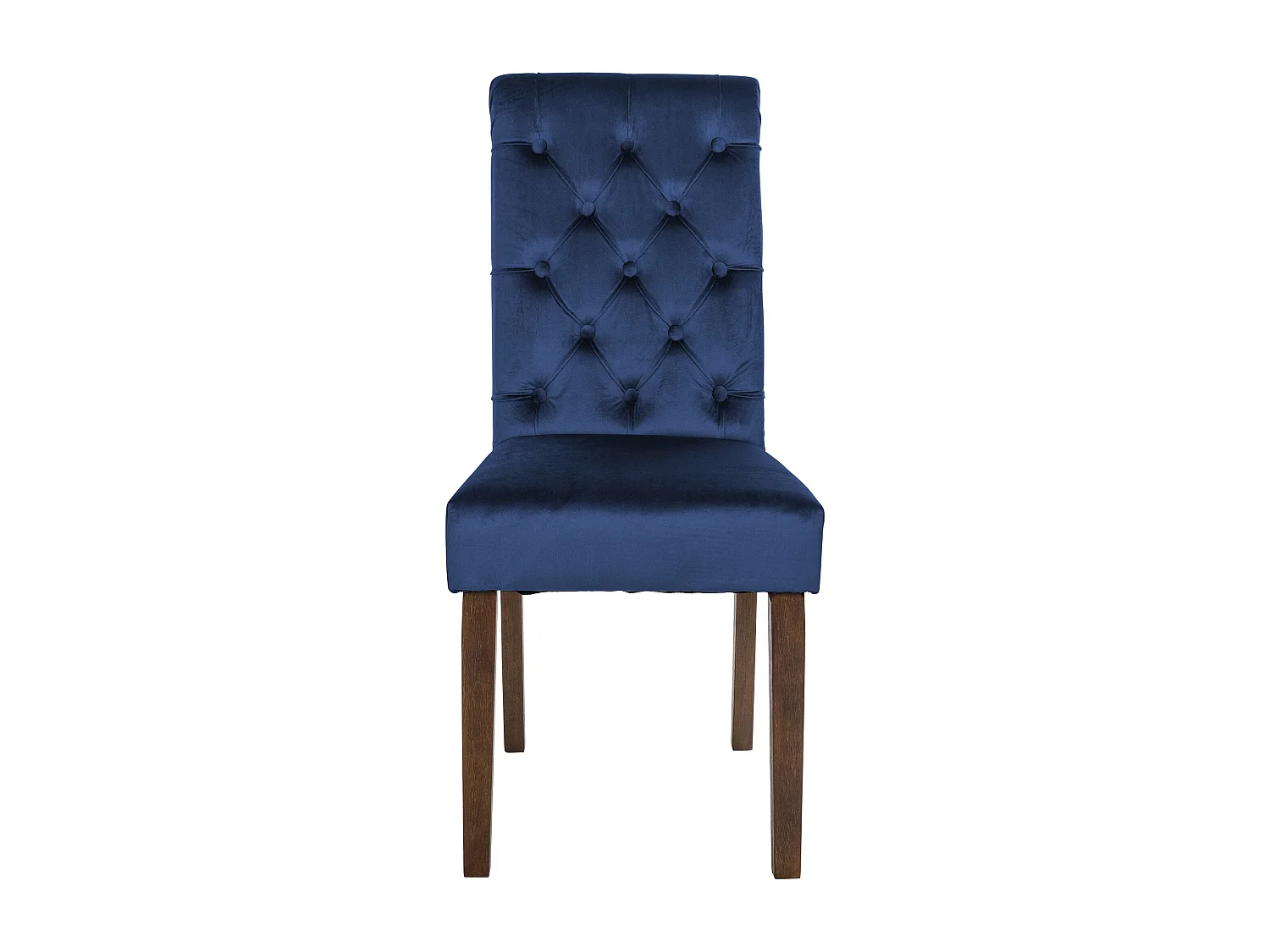 Eetkamerstoelen - Fluweel - blauw - Lisburn