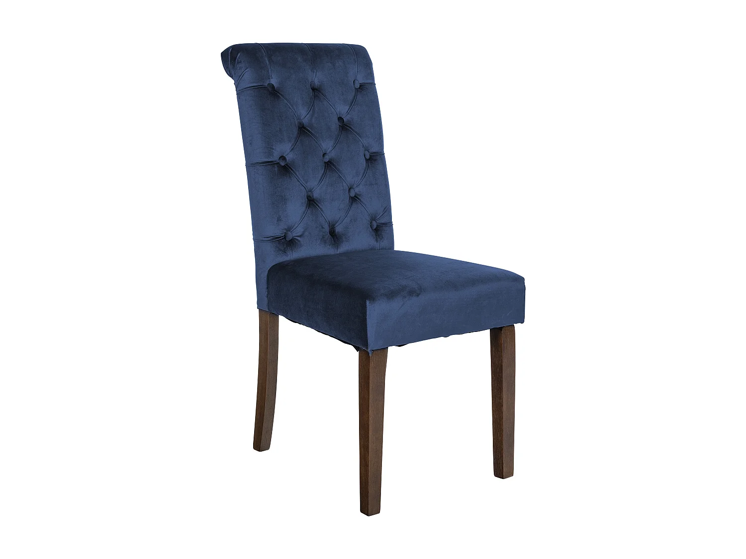 chaise salle à manger - Velours - Bleu - Lisburn