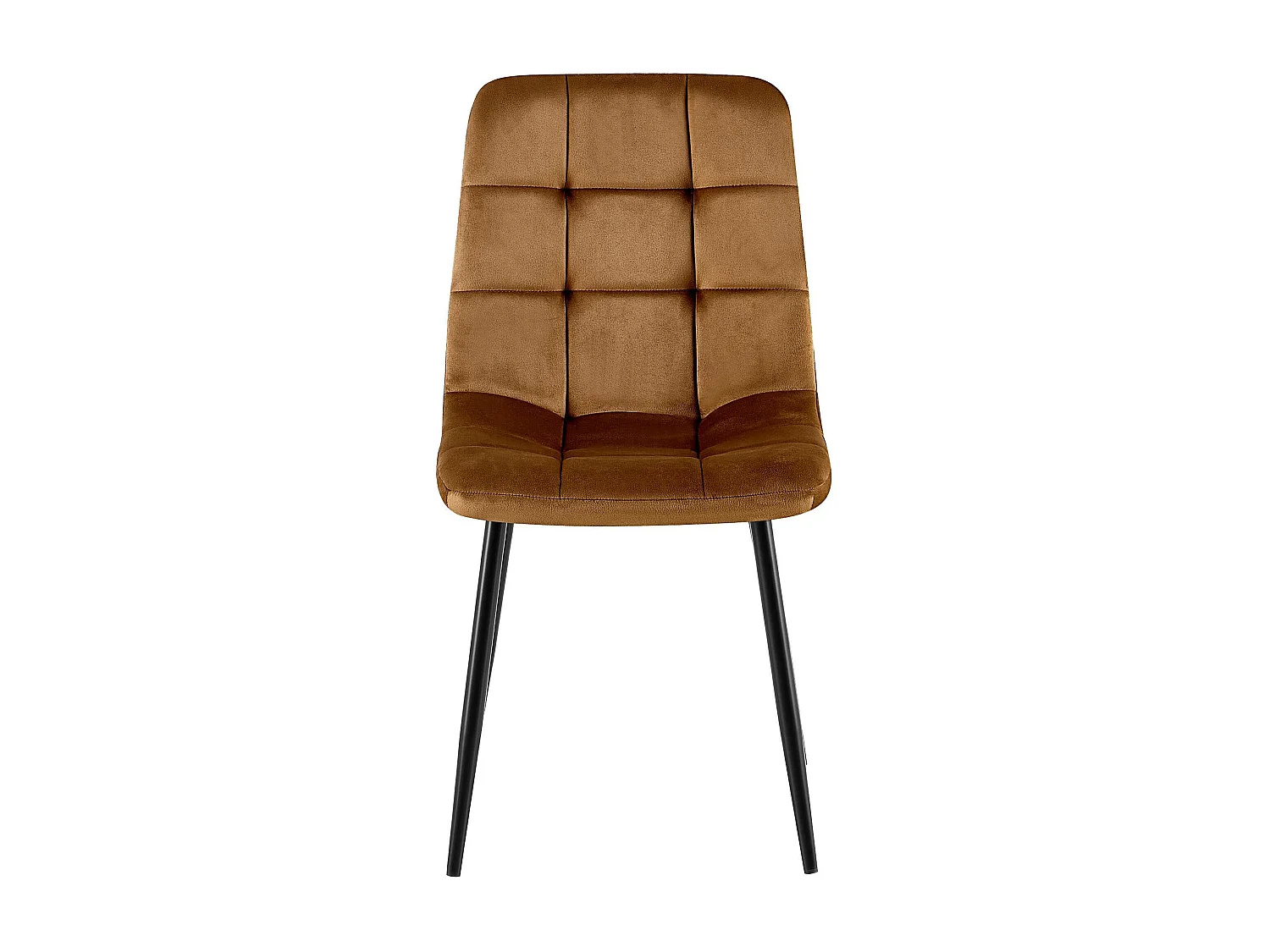 chaise salle à manger - Velours - Marron - Antibes