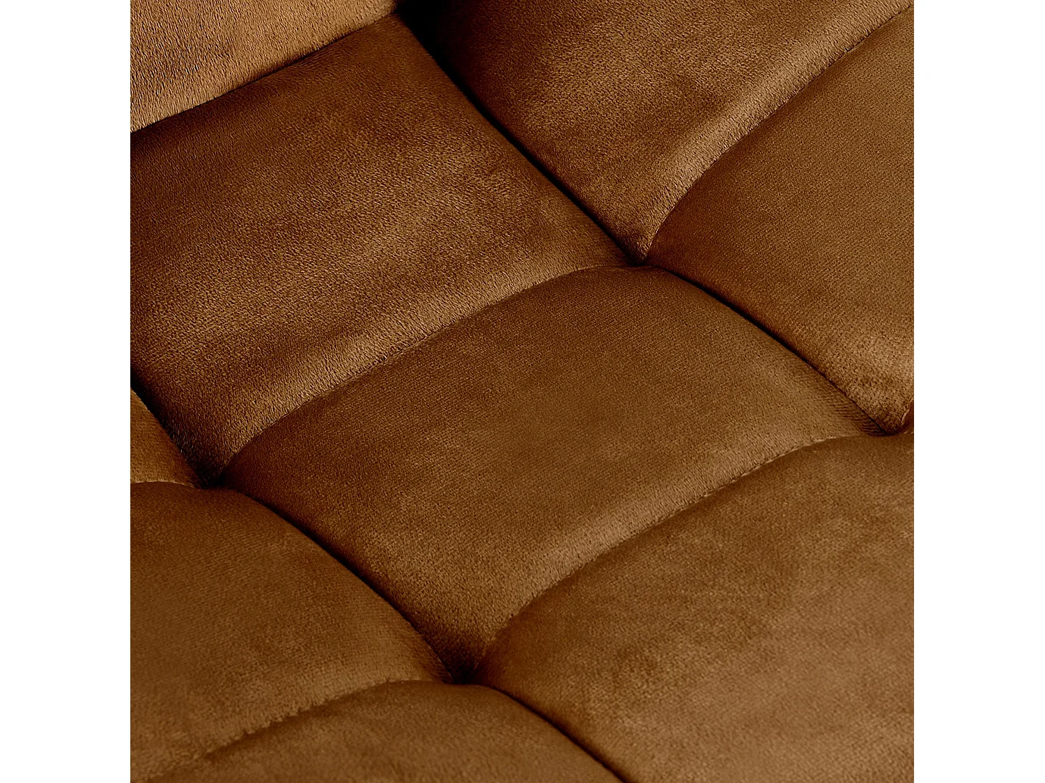 chaise salle à manger - Velours - Marron - Antibes