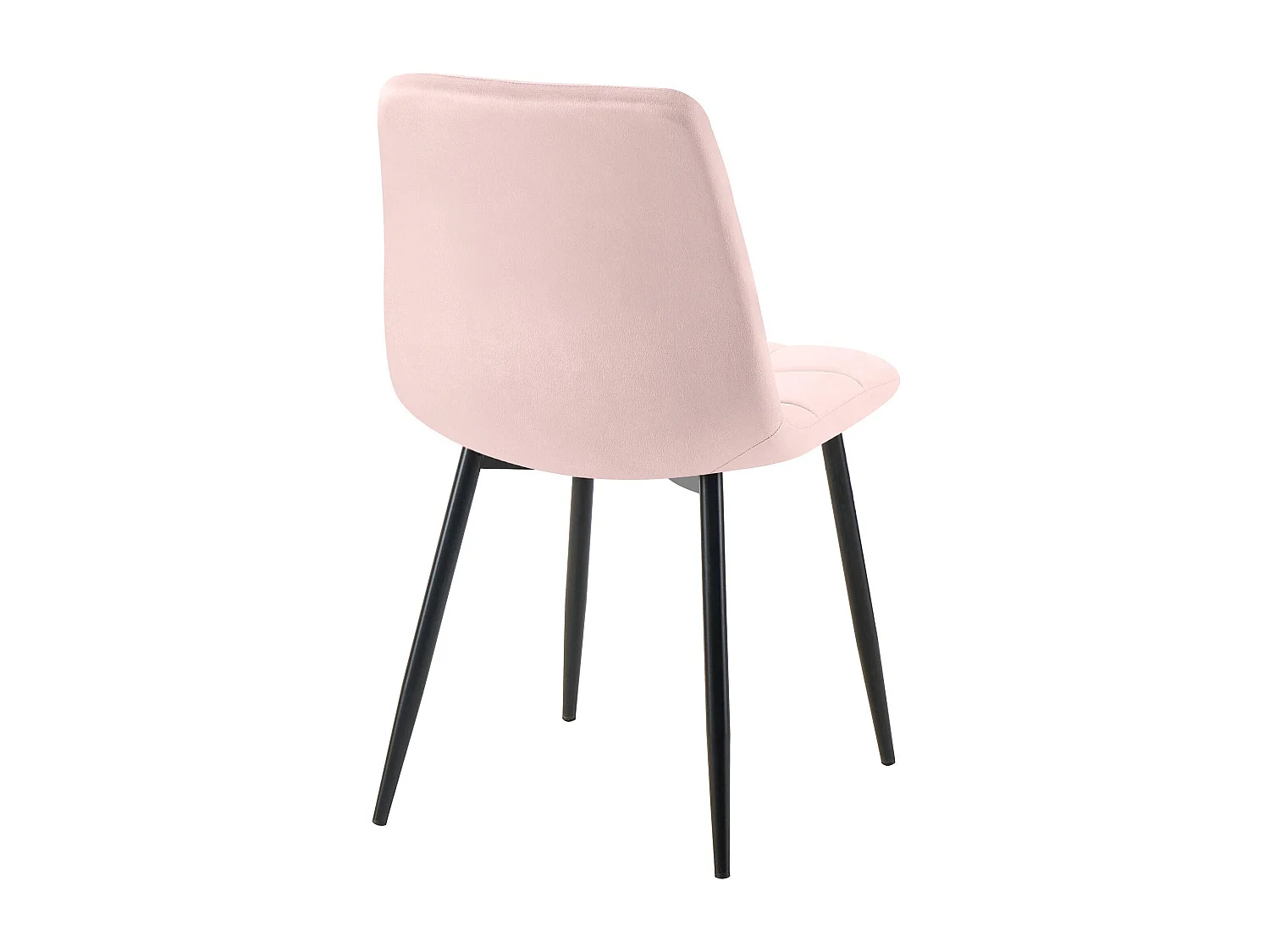 Set van 4  Eetkamerstoelen - Fluweel - roze - Antibes