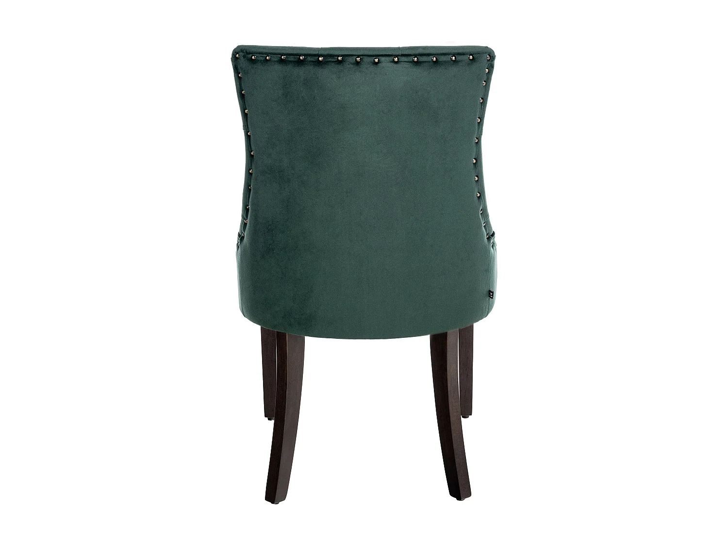 chaise salle à manger - Velours & Antique - Vert foncé - Aberdeen