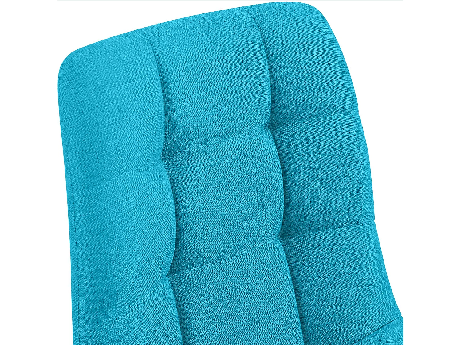 chaise salle à manger - Tissu - Turquoise - Tilde