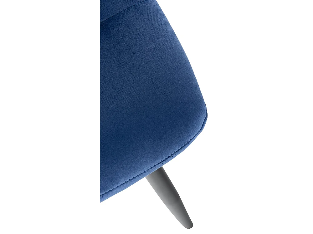 Esszimmerstuhl - Samt - blau - Antibes