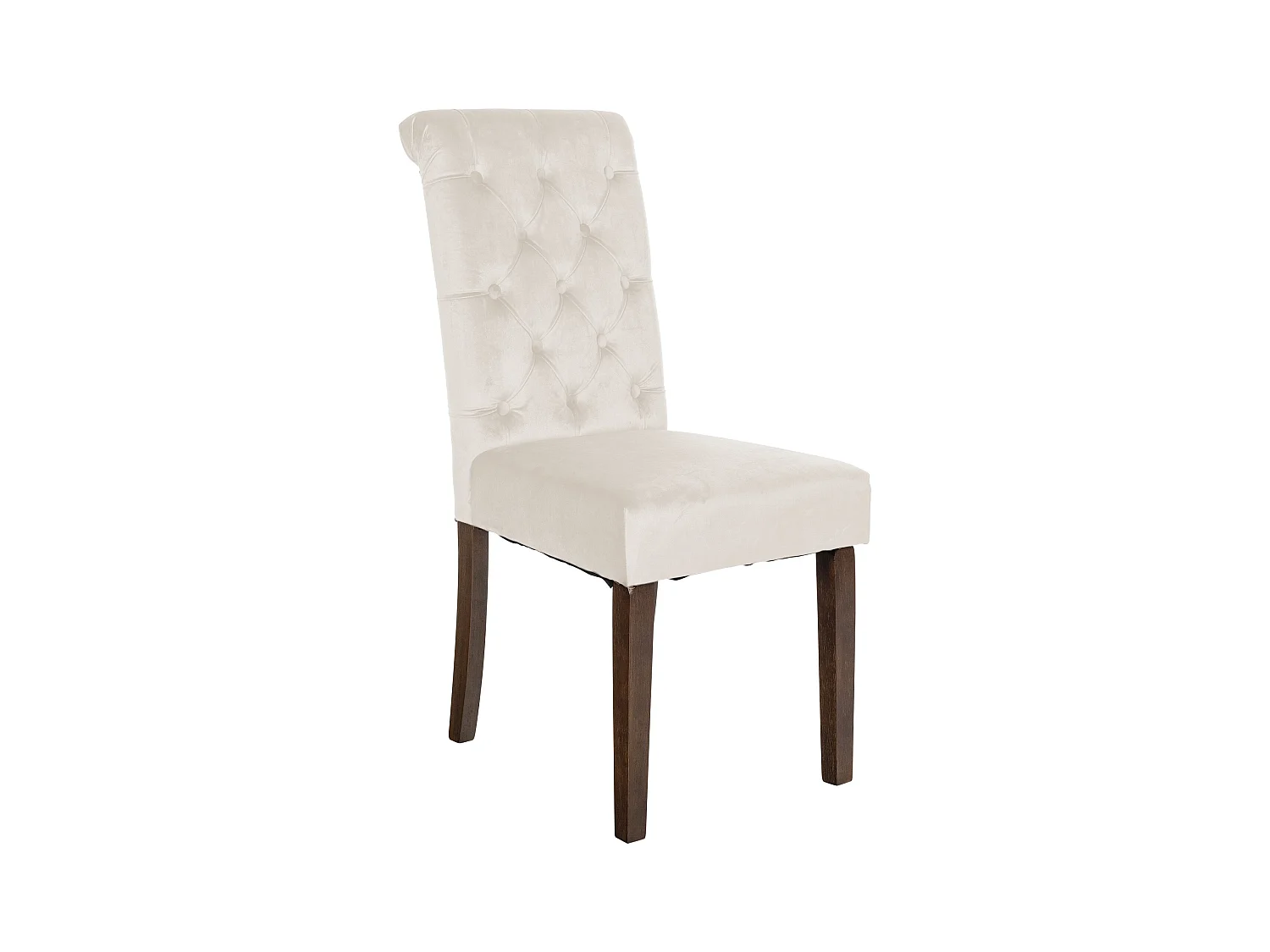 chaise salle à manger - Velours - Crème - Lisburn