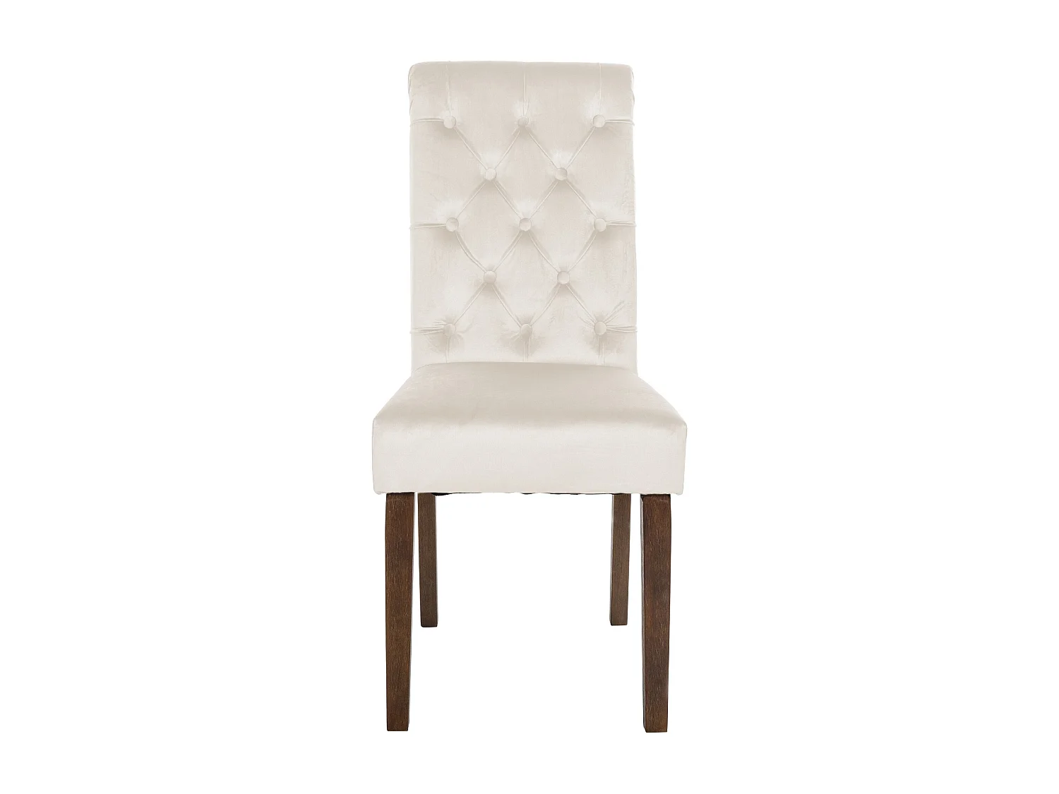 chaise salle à manger - Velours - Crème - Lisburn