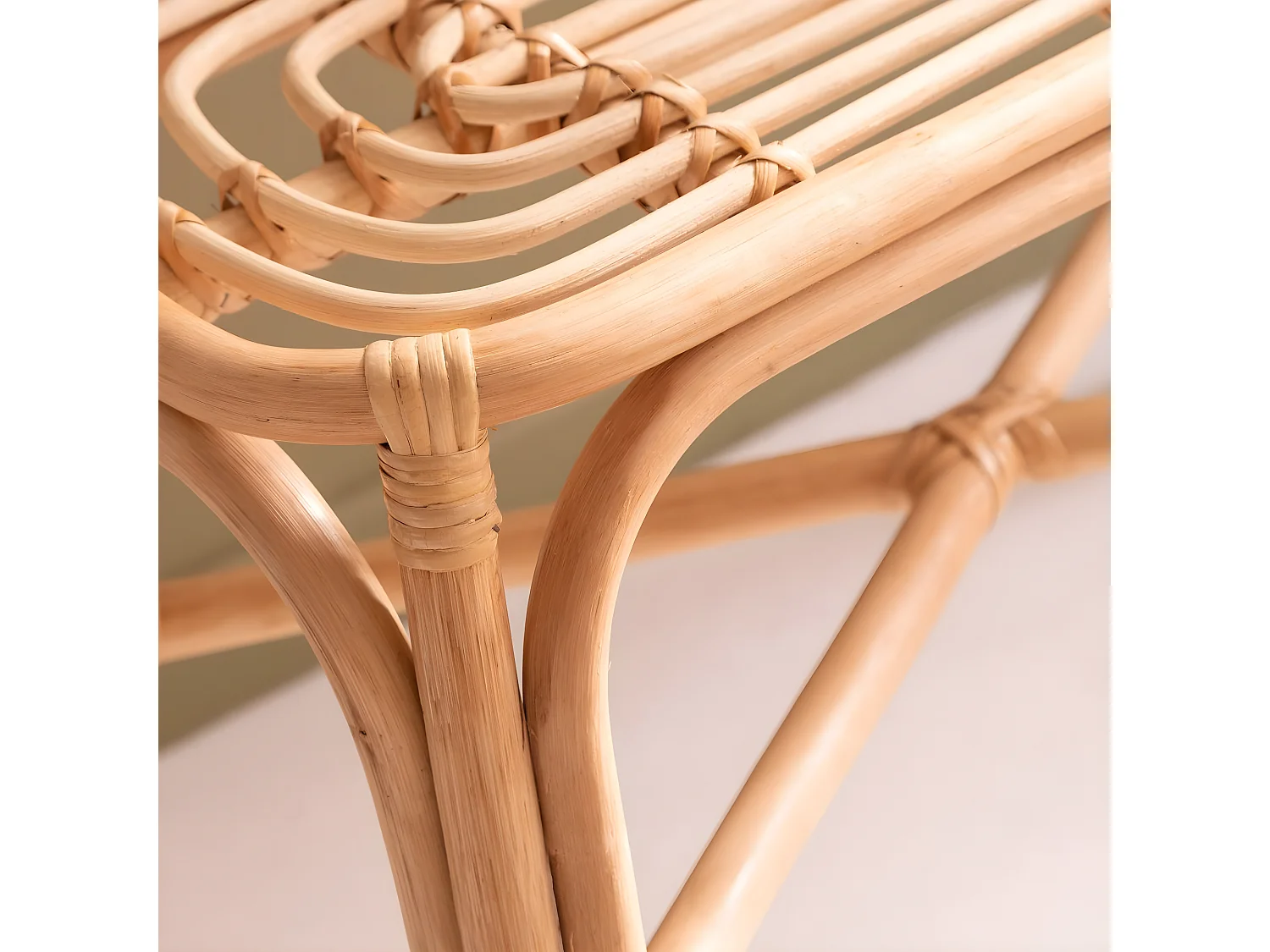 Banc en rotin Rattan