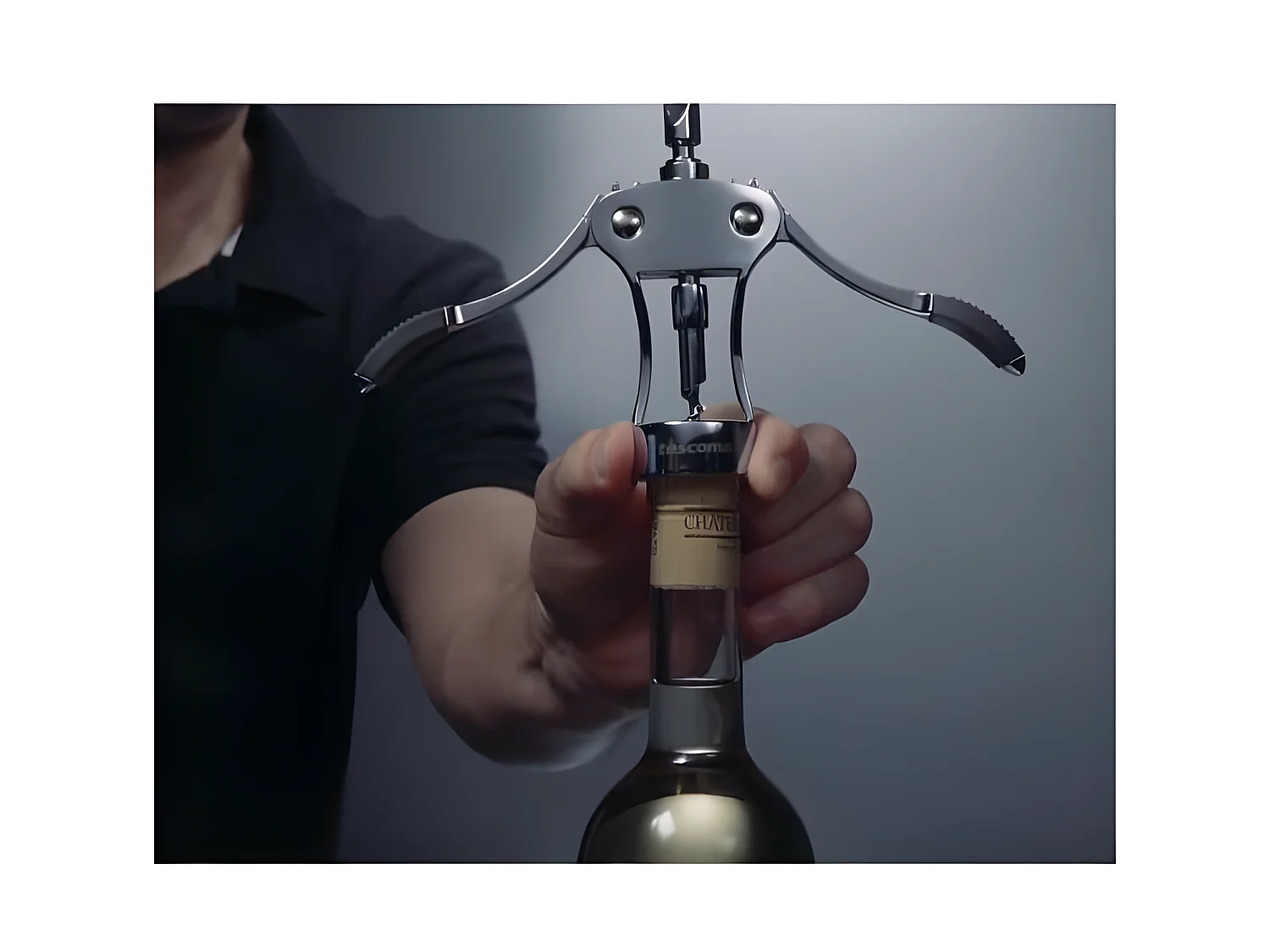 "GrandChef" Tescoma hefboomkurkentrekker - opent gemakkelijk alle soorten flessen