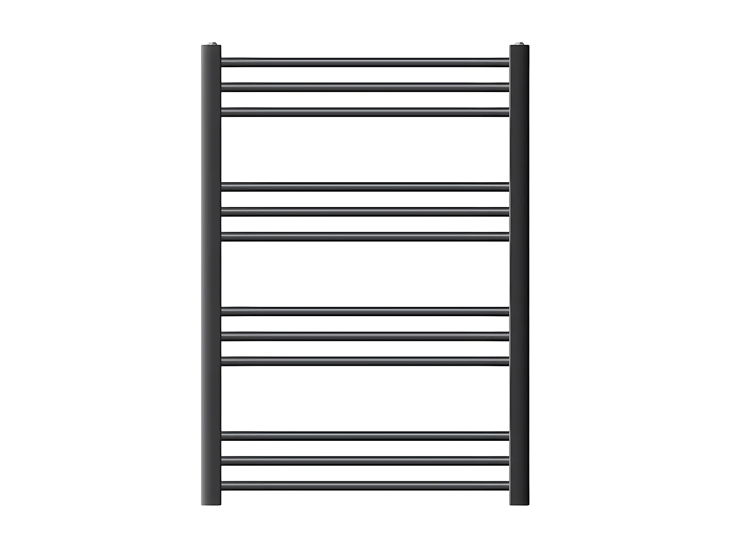 Radiatore bagno Radiatore Sahara attacco laterale scaldasalviette antracite 75x80cm