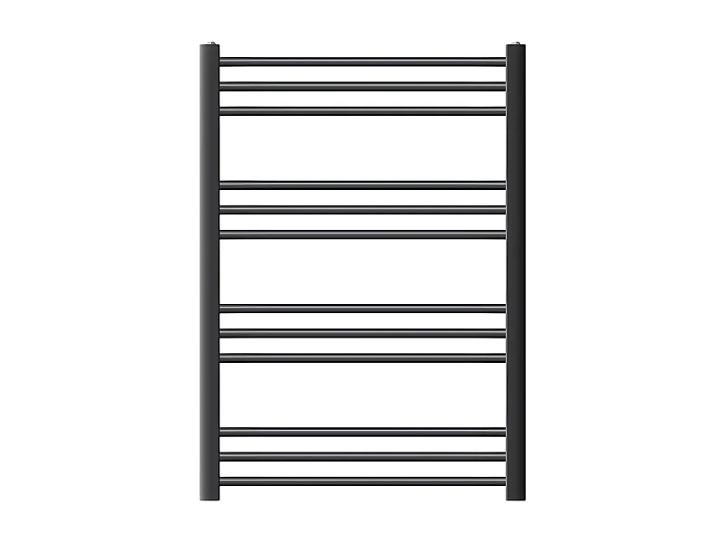 Radiatore bagno Radiatore Sahara attacco laterale scaldasalviette antracite 75x80cm