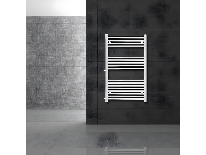 Radiador de renovación Radiador de baño de repuesto Radiador 600x1200 mm Blanco