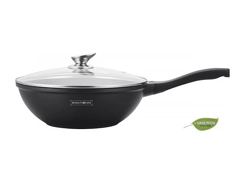 Royalty Line RL-BW28M Wok de revêtement marbré 28cm