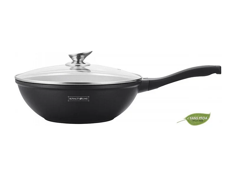 Royalty Line RL-BW28M Wok de revêtement marbré 28cm
