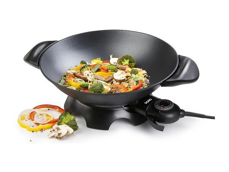 Elektrischer Wok – Schwarz