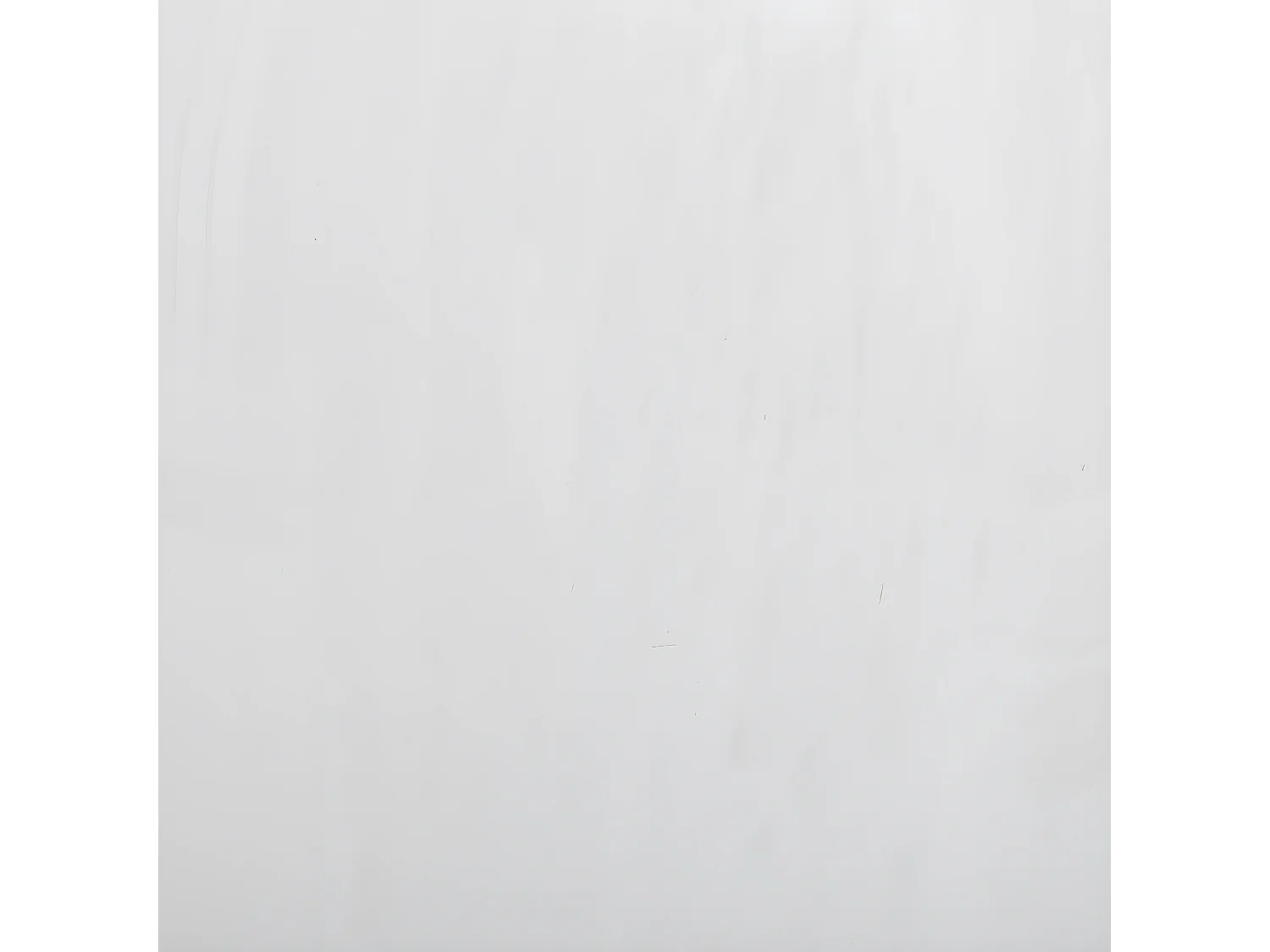 Vase en verre Blanc laiteux H 25.5 cm