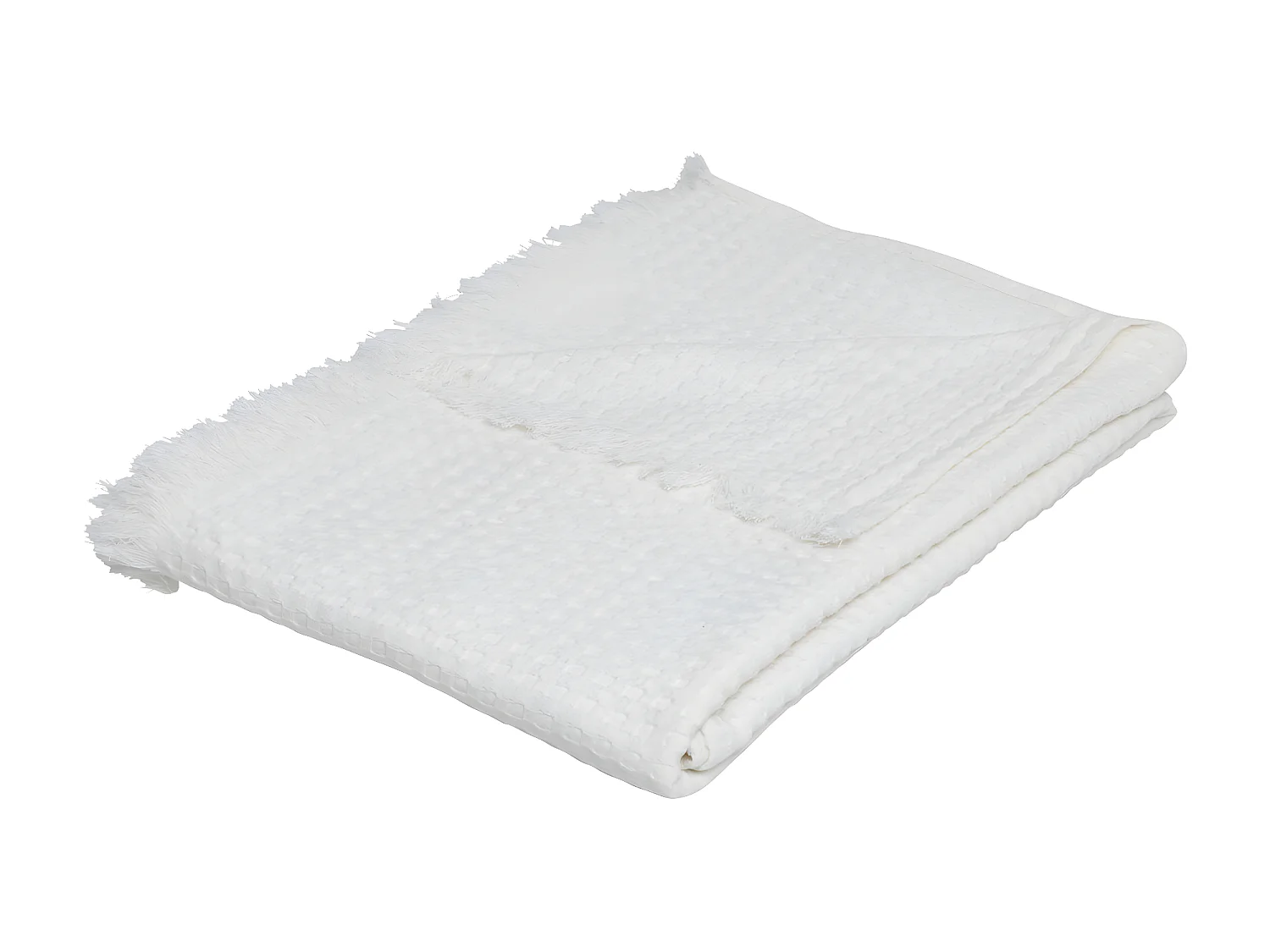 Colcha de cama de panal de abeja 180 x 130 cm