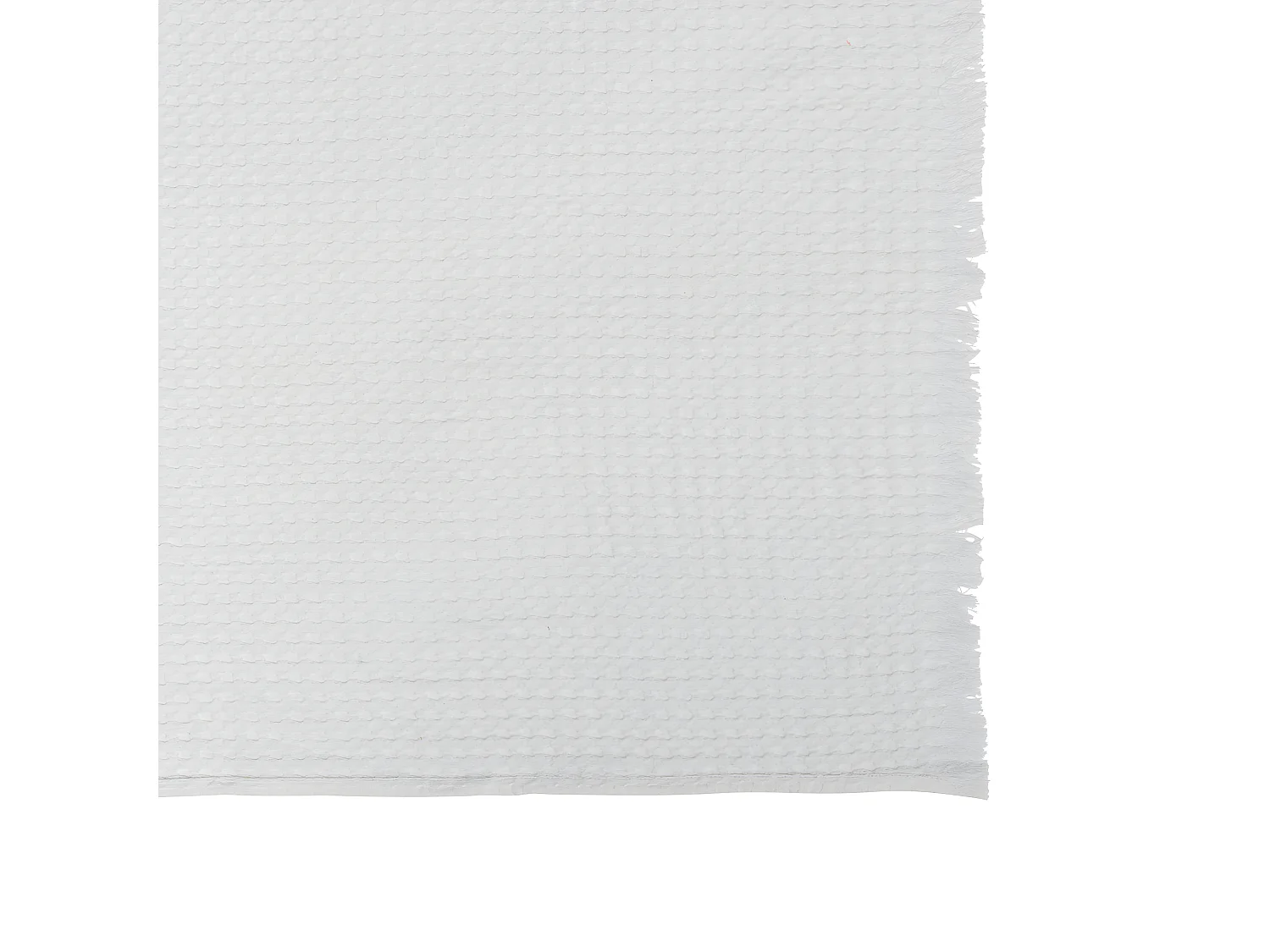 Colcha de cama de panal de abeja 180 x 130 cm