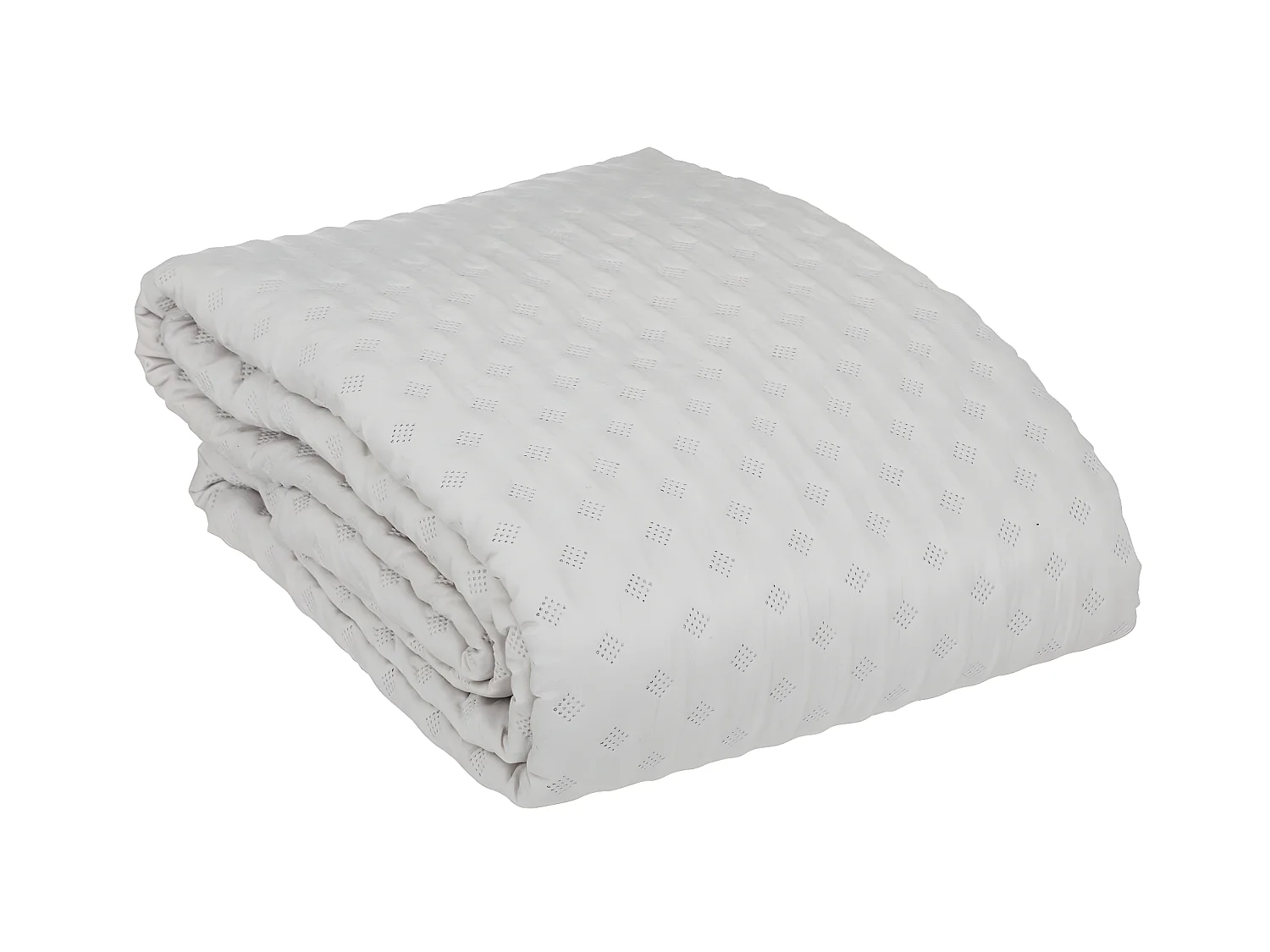 Dessus de lit Beige Lin 240 x 260 cm avec 2 Taies