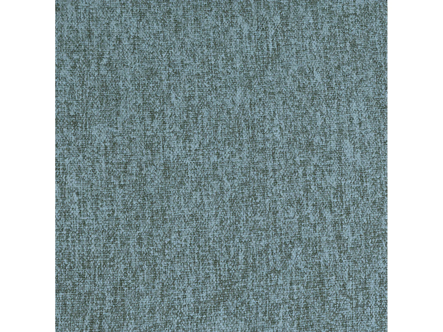 Chaise de table en tissu Vert Céladon et pieds en métal effet bois