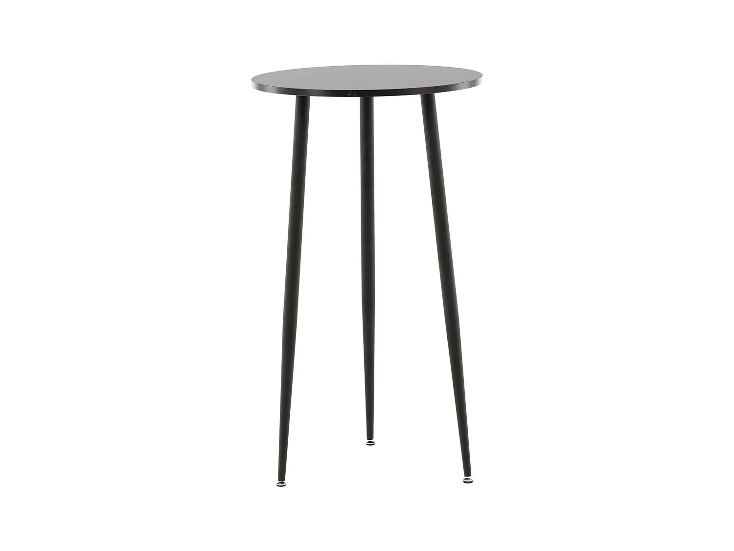 Table de Bar Design "Plaza" 70cm Noir