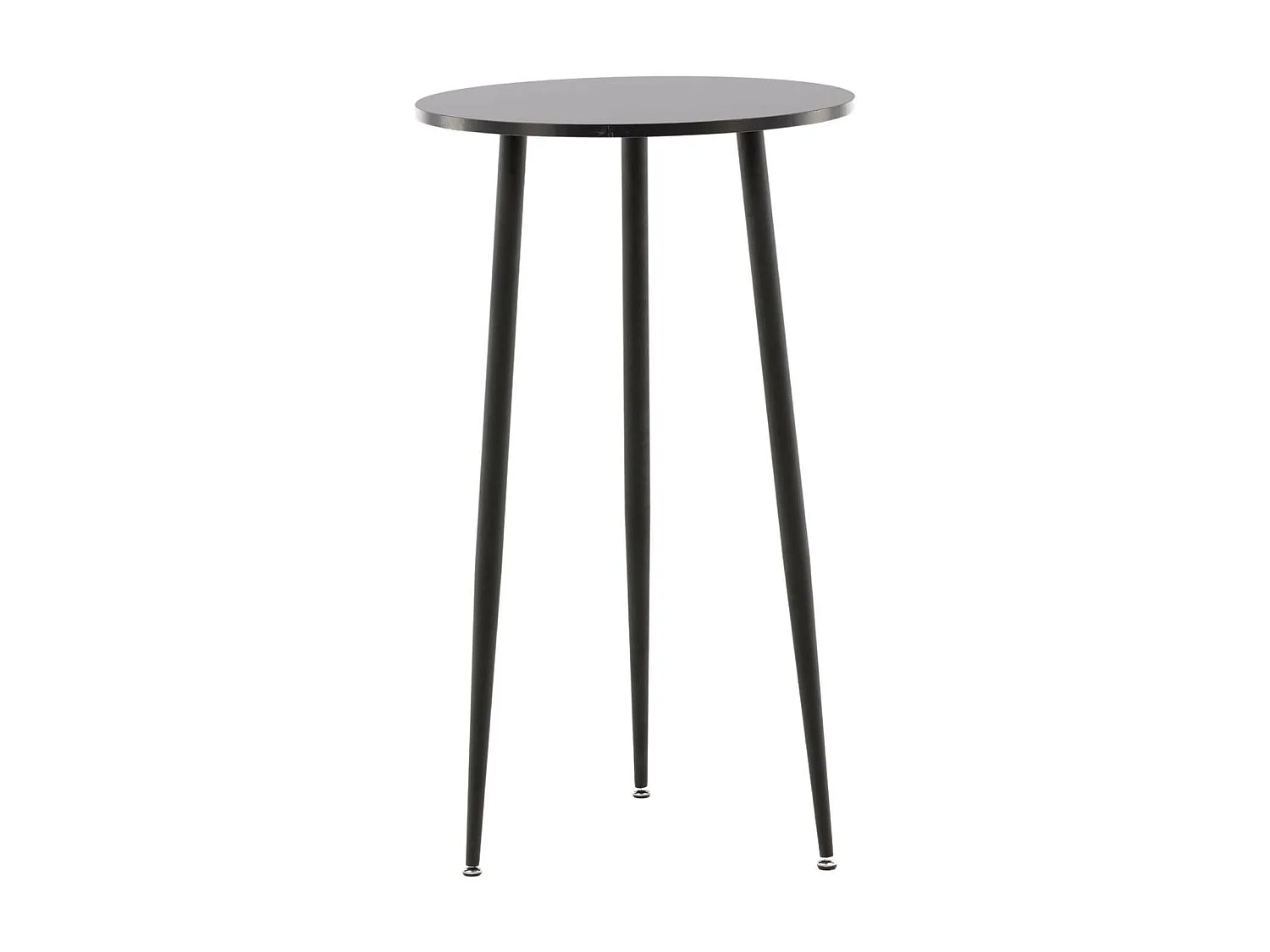 Table de Bar Design "Plaza" 70cm Noir